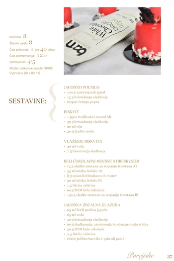 Knjiga receptov: Moderne sladice