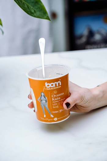 Oatmeal 2 GO, Ananas & Mango, s sladilom