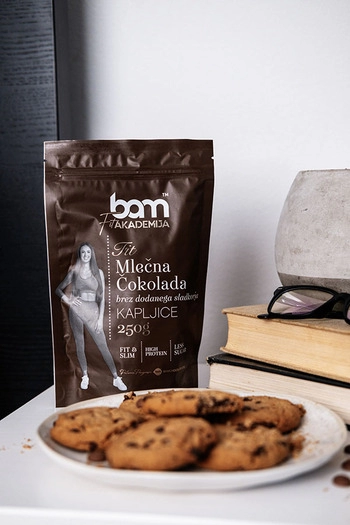 Mlečna čokolada brez dodanega sladkorja, 250 g