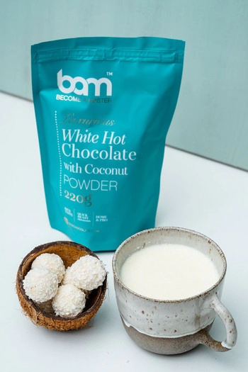 Bela vroča čokolada s kokosom, 220 g