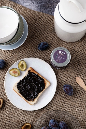 Slivov džem iz 100% sadja, brez dodanega sladkorja, 200 g