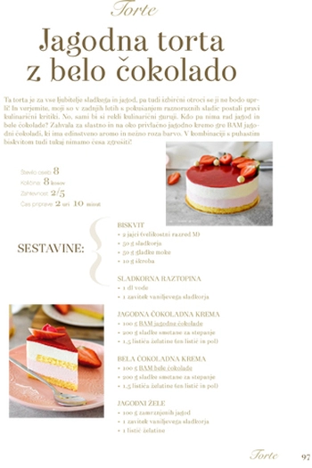 Knjiga receptov: Torte